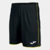 TEAM SHORTS BLACK-YELLOW | 101324.109