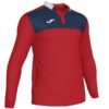 WINNER II POLO SHIRT RED-NAVY L/S | 101332.603