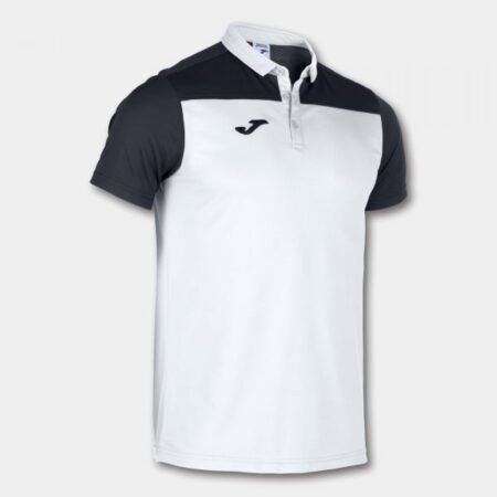 COMBI POLO SHIRT WHITE-BLACK S/S | 101371.201
