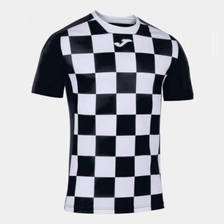 FLAG II T-SHIRT BLACK-WHITE M / C | 101465.102