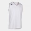 CANCHA III T-SHIRT WHITE SLEEVELESS