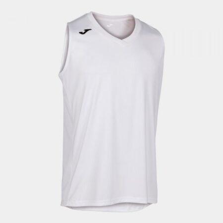 CANCHA III T-SHIRT WHITE SLEEVELESS