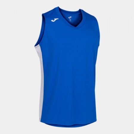 CANCHA III T-SHIRT ROYAL-WHITE SLEEVELESS | 101573.702