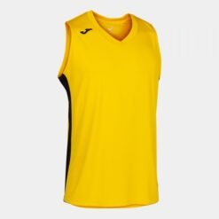 CANCHA III T-SHIRT YELLOW-BLACK SLEEVELESS | 101573.901