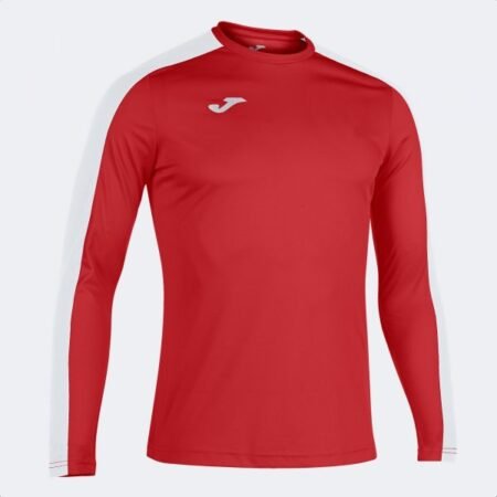 ACADEMY T-SHIRT RED-WHITE L/S | 101658.602
