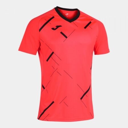 TIGER III SHORT SLEEVE T-SHIRT FLUOR CORAL BLACK | 101903.041