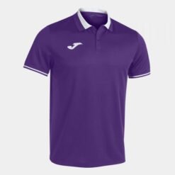 CHAMPIONSHIP VI SHORT SLEEVE POLO PURPLE WHITE