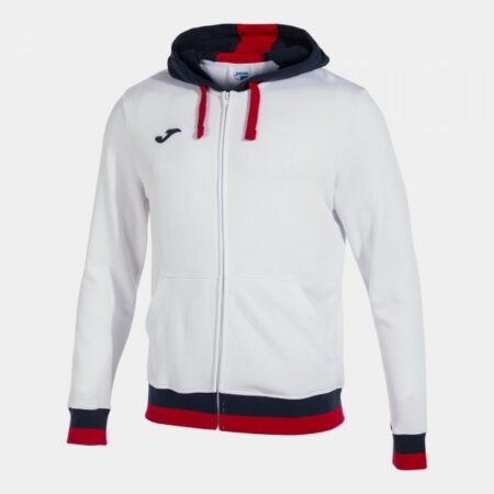 CONFORT II ZIP-UP HOODIE WHITE NAVY