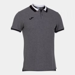 CONFORT II SHORT SLEEVE POLO MELANGE GREY