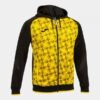 SUPERNOVA III ZIP-UP HOODIE BLACK YELLOW