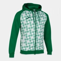 SUPERNOVA III ZIP-UP HOODIE GREEN WHITE | 102262.452