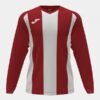 PISA II LONG SLEEVE T-SHIRT RED WHITE