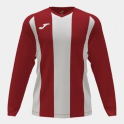 PISA II LONG SLEEVE T-SHIRT RED WHITE