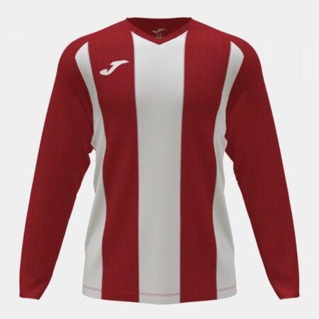 PISA II LONG SLEEVE T-SHIRT RED WHITE