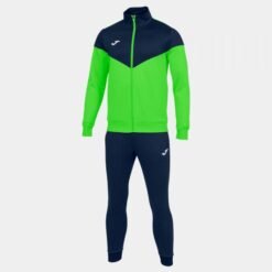 OXFORD TRACKSUIT FLUOR GREEN NAVY
