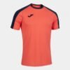ECO CHAMPIONSHIP SHORT SLEEVE T-SHIRT FLUOR ORANGE NAVY