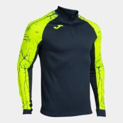 ELITE IX SWEATSHIRT NAVY FLUOR YELLOW