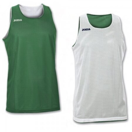 REVERSIBLET-SHIRT ARO GREEN-WHITE SLEEVELESS | 100050.450