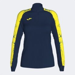 ELITE IX SWEATSHIRT NAVY FLUOR YELLOW