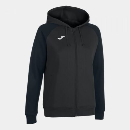 ACADEMY IV ZIP-UP HOODIE ANTHRACITE BLACK