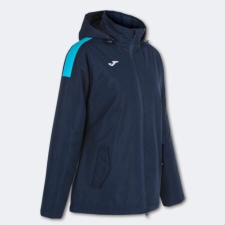 ANORAK TRIVOR NAVY BLUE TURQUOISE FLUORESCENT | 901429.342