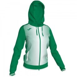 SUPERNOVA WOMEN'S HOODED JACKET GREEN-WHITE | 900891.452