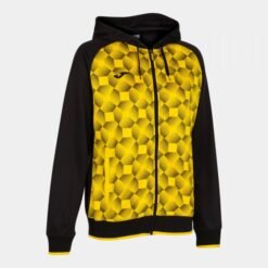 SUPERNOVA III ZIP-UP HOODIE BLACK YELLOW