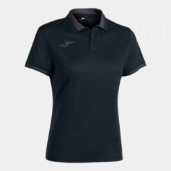 CHAMPIONSHIP VI SHORT SLEEVE POLO BLACK ANTHRACITE