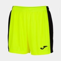 YELLOW FLUORO-BLACK MAXI SHORTS | 901142.061