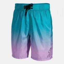 DEGRADED SWIM SHORTS BLUE
