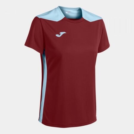 CHAMPIONSHIP VI SHORT SLEEVE T-SHIRT BURGUNDY SKY BLUE | 901265.682