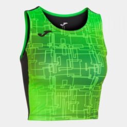 ELITE VIII TOP BLACK FLUOR GREEN