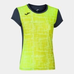 ELITE VIII SHORT SLEEVE T-SHIRT NAVY FLUOR YELLOW