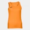 T-SHIRT DIANA ORANGE FLUOR SLEEVELESS WOMAN | 900038.050