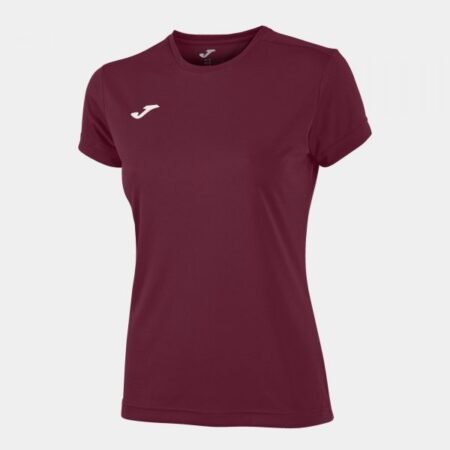 S/S T-SHIRT COMBI BURGUNDY WOMEN | 900248.671