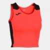 RECORD II TOP FLUOR CORAL BLACK