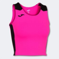 RECORD II TOP FLUOR PINK BLACK