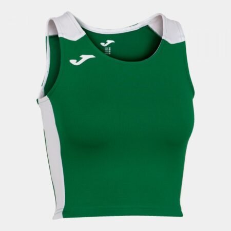 RECORD II TOP GREEN WHITE