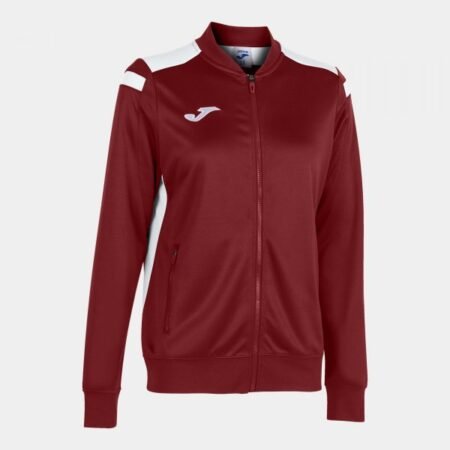 CHAMPIONSHIP VI FULL ZIP SWEATSHIRT BURGUNDY WHITE | 901267.672