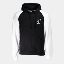URBAN STREET HOODIE BLACK WHITE | 102956.102