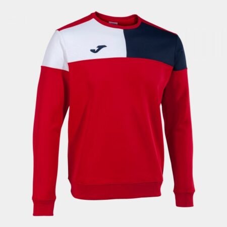 CREW V SWEATSHIRT RED NAVY WHITE | 103085.603