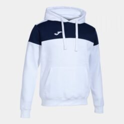 CREW V HOODIE WHITE NAVY | 103214.203