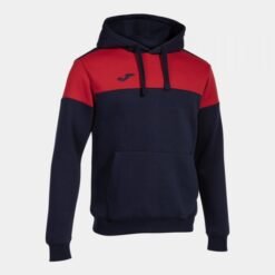 CREW V HOODIE NAVY RED | 103214.336