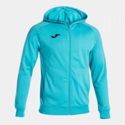 MENFIS ZIP-UP HOODIE FLUOR TURQUOISE | 101303.010