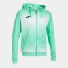 TIGER V ZIP-UP HOODIE GREEN WHITE | 103236.472