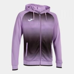 TIGER V ZIP-UP HOODIE PURPLE BLACK | 103236.561