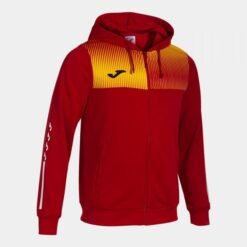 SUPERNOVA IV ZIP-UP HOODIE RED YELLOW | 103315.609