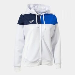 CREW V ZIP-UP HOODIE WHITE ROYAL | 901863.207