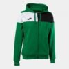 CREW V ZIP-UP HOODIE GREEN BLACK | 901863.451