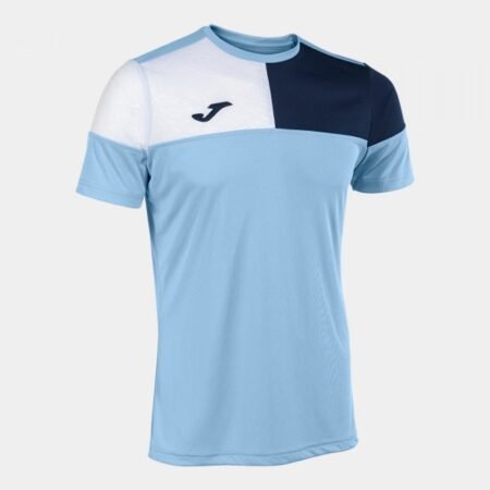 CREW V SHORT SLEEVE T-SHIRT SKY BLUE NAVY | 103084.353